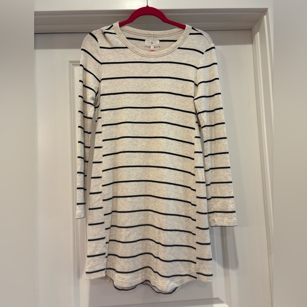 Lou & Grey Striped long sleeve Dress